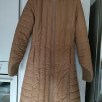 Piumino Lady Soul beige lungo mis. M nuovo 