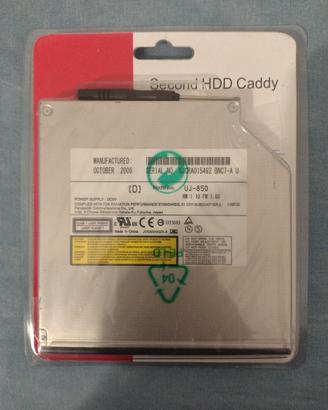 HDD Caddy da CD/DVD ad hard bisk