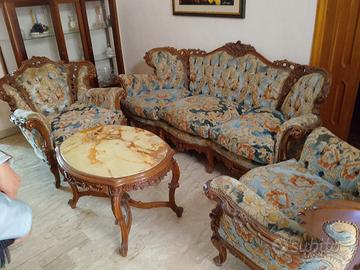 salotto vintage completo