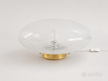 LAMPADA DA TAVOLO / PLAFONIERA IN VETRO DI MURANO