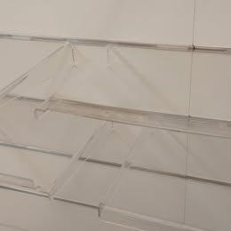 Mensole in plexiglass