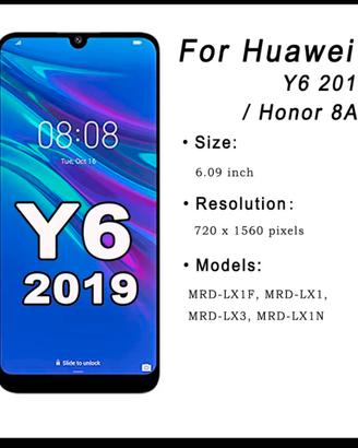 LCD for Huawei Y6 2019 MRD-LX1F LX1 LX3 LX1