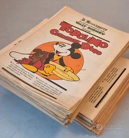 Topolino Vintage supplemento IL MESSAGGERO 1989