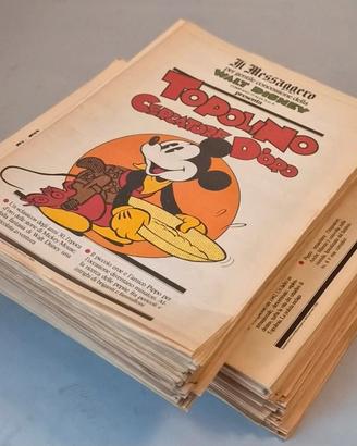 Topolino Vintage supplemento IL MESSAGGERO 1989