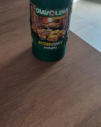 DIAVOLINA Accendifuoco Ecologico 96 Cubi 