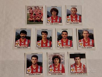 10 figurine Panini Cremonese 1989/90 originali 