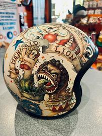 Casco DMD jet retro circus