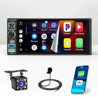 Hikity Autoradio Bluetooth 1 DIN con CarPlayAndrod