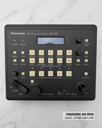 Panasonic AW-RP50E remote cqmera controller PTZ