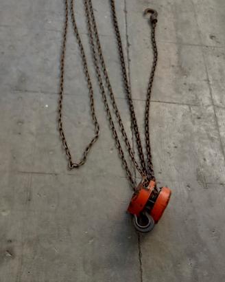 paranco  manuale a catena