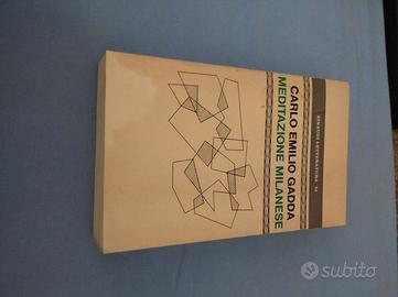 Carlo Emilio Gadda Meditazione Milanese