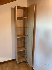 Mobile bagno in legno colonna nuovo