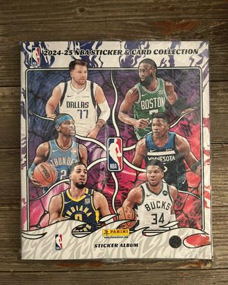 Album vuoto NBA 2024/25 basket Panini figurine