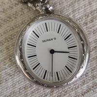 Orologio argento svizzero Seman funzionante