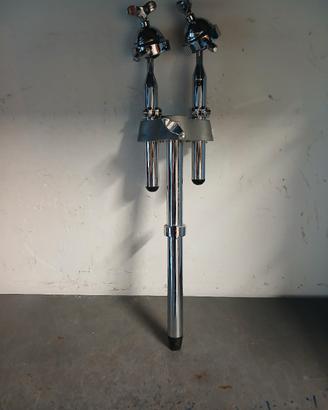 modellismo triplo supporto tom tamburo 