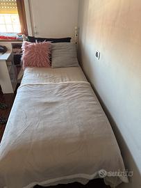Letto + materasso +letto estraibile + materasso