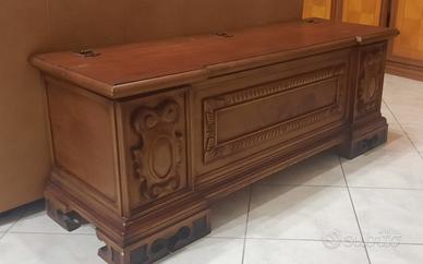 Cassapanca stile Rinascimento legno veraoccasione
