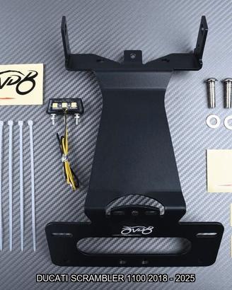 Portatarga corto DUCATI SCRAMBLER 1100 2018 - 2025