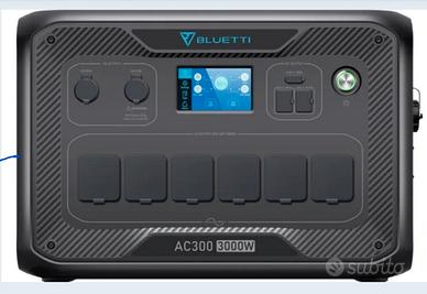 Bluetti AC300 Stazione di ricarica  NO BATTERIA