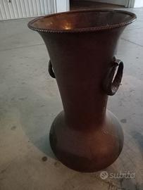 anfora portaombrelli vintage  in rame