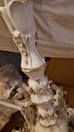 Lampadario in porcellana