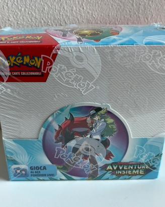 Display 36 bustine carte Pokemon Avventure Insieme