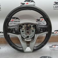 Volante in pelle nera multifunzionale chevrolet or