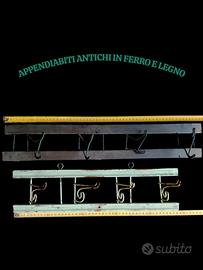 antichi attaccapanni 