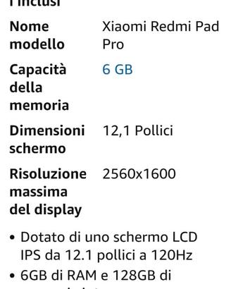 Tablet XIAOMI REDMI PAD PRO 6/128 Gb