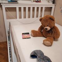 Letto alla francese legno bianco