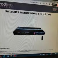 HDMI SPLITTER 3D  4IN HDMI-2OUTHDMI