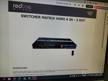 HDMI SPLITTER 3D  4IN HDMI-2OUTHDMI