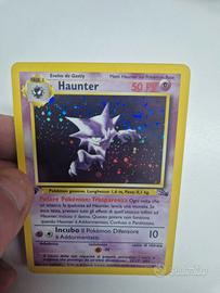 Haunter set Fossil Holo Prima Edizione