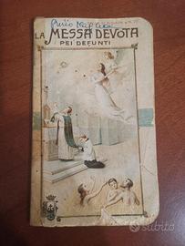 Antico libricino devozionale Stille di Rugiada n75