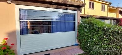 CHIUSURA VERANDA IN PVC: largo 2,95 m- alto 2,10