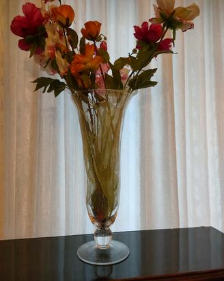 Vaso portafiori in vetro
