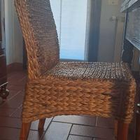 4 sedie in banano