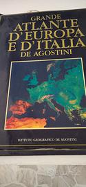 GRANDE ATLANTE D'EUROPA E D'ITALIA DE AGOSTINI - 