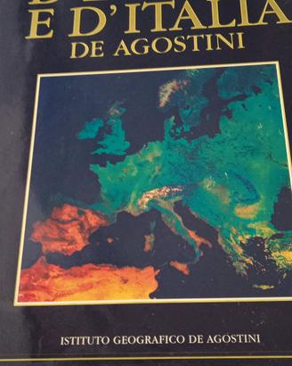 GRANDE ATLANTE D'EUROPA E D'ITALIA DE AGOSTINI - 