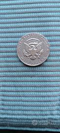Half dollar 1972 argento 