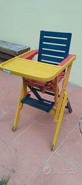 seggiolone in legno