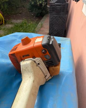 Decespugliatore stihl con casco, testine, imbrago