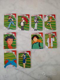 9 carte Pokemon "Eroi e Furfanti",