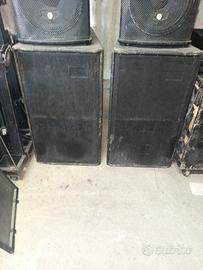 subwoofer doppio 18 attivi 