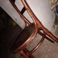 1 sedia tedesca anni 60 in legno in buone condizi