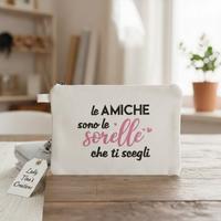 poket con scritta sull' amicizia 