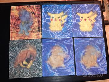 Pokèmon cards lenticolari anni 1999.2000