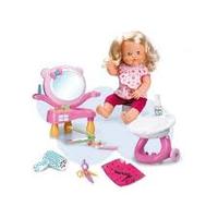 Bambola nenuco parrucchiera lava e pettina