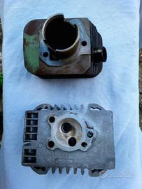 Cilindro e testata piaggio Si ciao e similari.