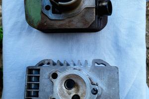 Cilindro e testata piaggio Si ciao e similari.